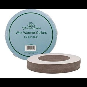 Wax warmer collar sheets, open box one missing 49